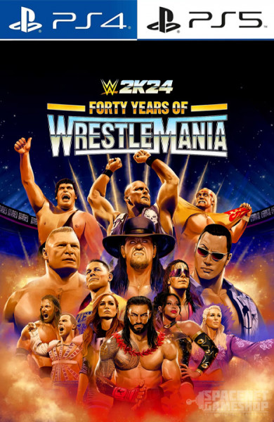 WWE 2K24 Forty Years of WrestleMania PS4/PS5